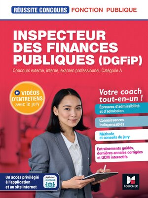 cover image of Réussite Concours Inspecteur des finances publiques DGFIP--Préparation complète
